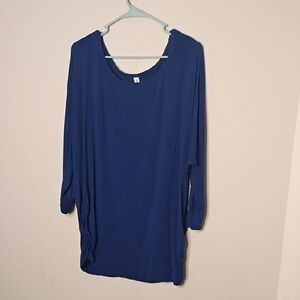 Zenana Outfitters Royal Blue Tunic Top